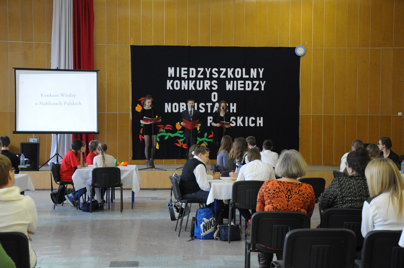 Elbląg, Międzyszkolny Konkurs Wiedzy o Noblistach Polskich