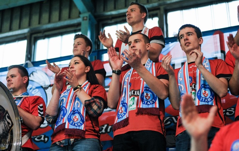 Elbląg, Elbląscy kibice głośno wspomagali swoją drużynę