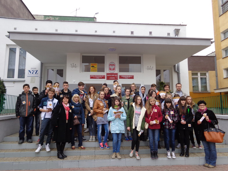 Elbląg, Gimnazjum nr 4 w kampanii społecznej Pan Cogito