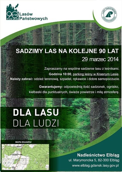 Elbląg, Sadzimy las na kolejne 90 lat Elbląg, Sadzimy las na kolejne 90 lat