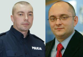 Elbląg, Asp. Krzysztof Nowacki i Jakub Sawicki - rzecznicy z pasją Elbląg, Asp. Krzysztof Nowacki i Jakub Sawicki - rzecznicy z pasją