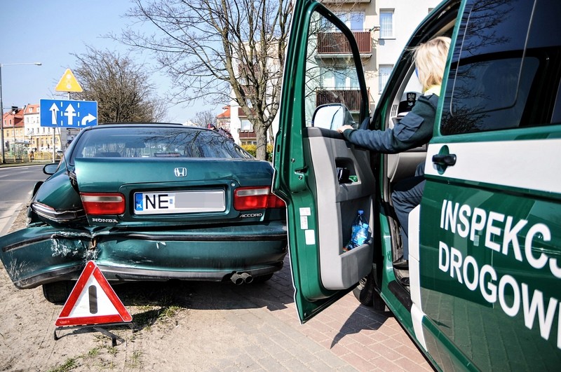 Elbląg, Kolizja na Płk. Dąbka