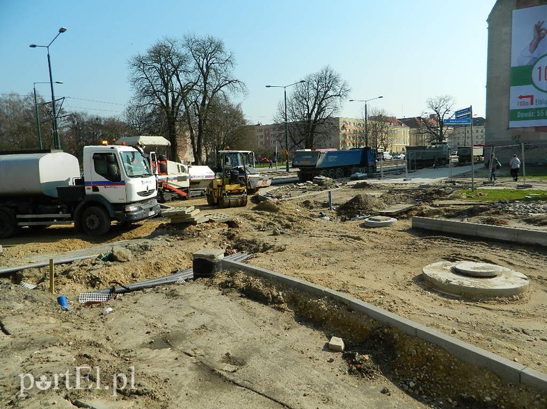 Elbląg, Na tym odcinku drogowcy mają zakończyć prace w połowie kwietnia Elbląg, Na tym odcinku drogowcy mają zakończyć prace w połowie kwietnia