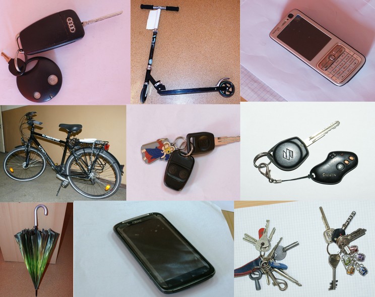 Elbląg, Do policyjnego depozytu trafiają najczęściej telefony komórkowe, klucze, rowery, ale i ... parasole