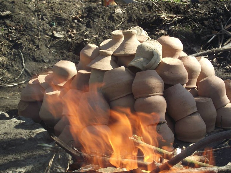 Elbląg, Wypalanie garnków na Wyspie Spichrzów