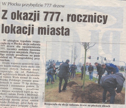 Elbląg, Ślad po 777-leciu Elbląg, Ślad po 777-leciu
