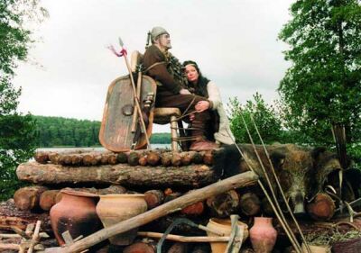 Elbląg, Kadr z filmu "Stara baśń. Kiedy słońce było bogiem" Elbląg, Kadr z filmu "Stara baśń. Kiedy słońce było bogiem"