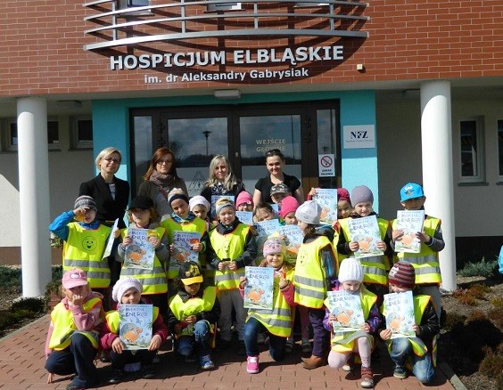 Elbląg, Przedszkolaki z wizytą w hospicjum Elbląg, Przedszkolaki z wizytą w hospicjum