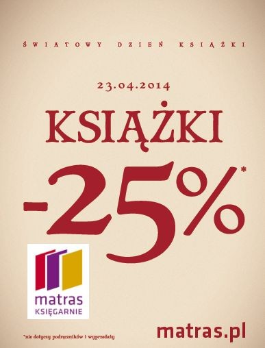 Świętuj z nami Światowy Dzień Książki! Świętuj z nami Światowy Dzień Książki!
