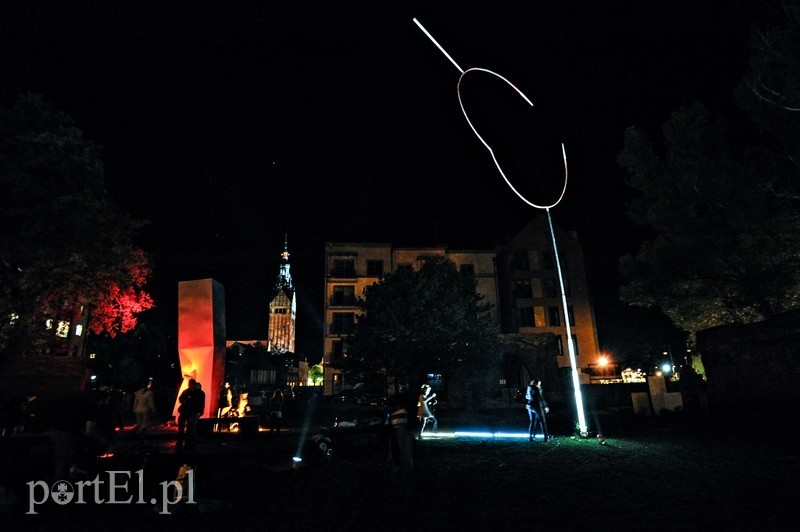 Elbląg, Architektour to także iluminacje, które studenci tworzyli na dziedzińcu Galerii El