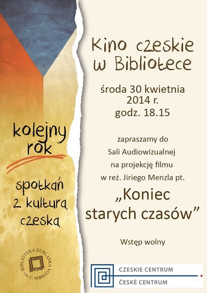 Elbląg, Środa z czeskim kinem Elbląg, Środa z czeskim kinem