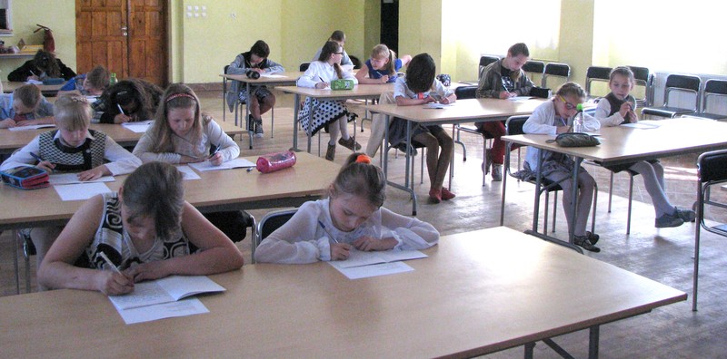 Elbląg, Uczniowie mieli wykazać się pięknym i starannym pismem Elbląg, Uczniowie mieli wykazać się pięknym i starannym pismem