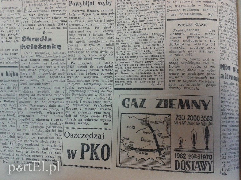 Elbląg, Więcej gazu!
