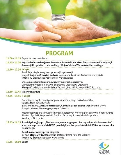 Elbląg, Konferencja EKO-Innowacje