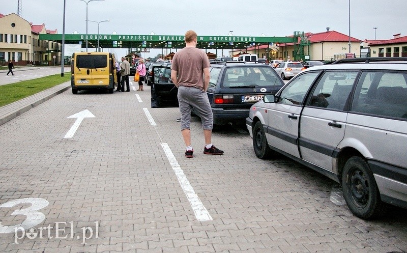 Elbląg, Kwiecień na granicy: więcej podróżnych z Rosji