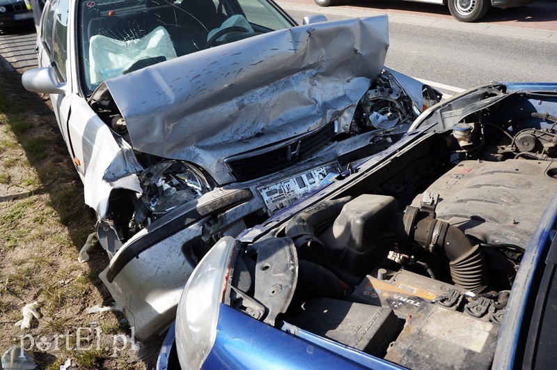 Elbląg, Czołowe zderzenie w Nowinie