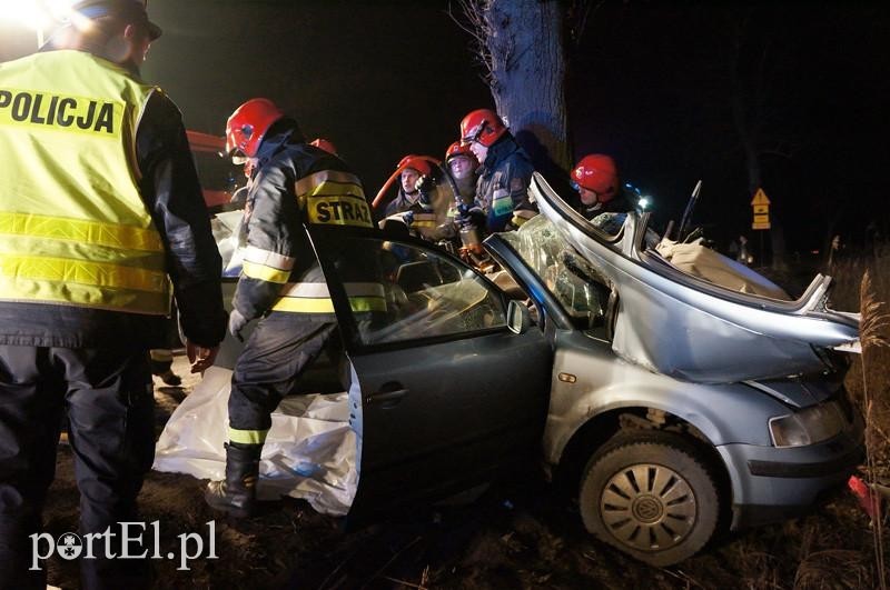 Elbląg, Do tragicznego wypadku doszło w nocy 23 lutego w Karczowiskach Górnych