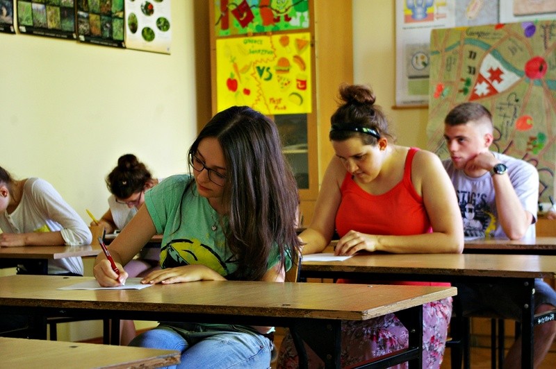 Elbląg, Etap miedzygimnazjalny polegał na rozwiązaniu testu pisemnego