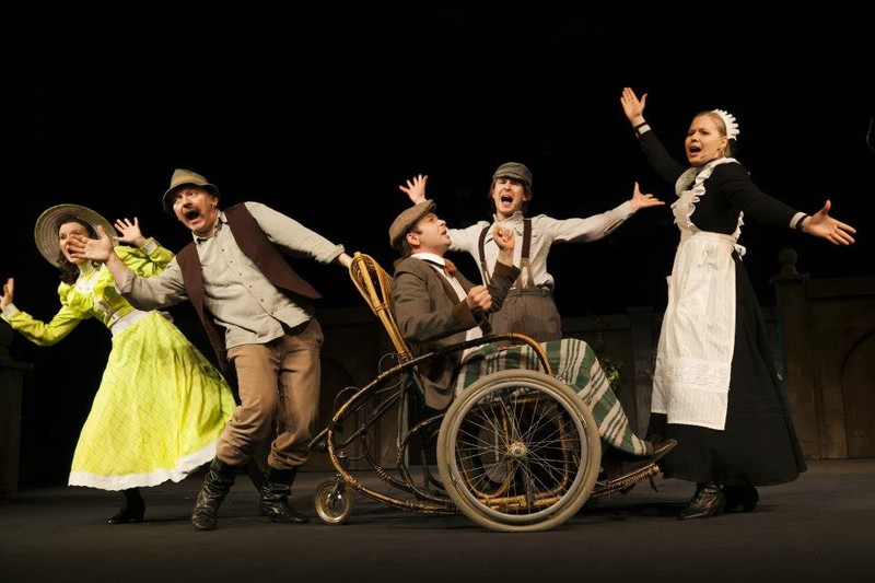 Elbląg, scena ze spektaklu Elbląg, scena ze spektaklu