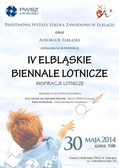 Elbląg, Konferencja lotnicza w PWSZ Elbląg, Konferencja lotnicza w PWSZ