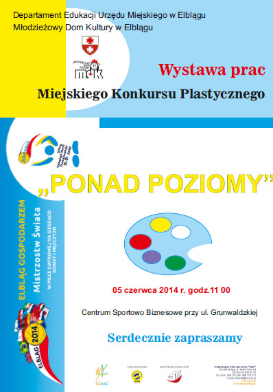Elbląg, "Ponad poziomy". Rozstrzygniecie konkursu i wernisaż Elbląg, "Ponad poziomy". Rozstrzygniecie konkursu i wernisaż