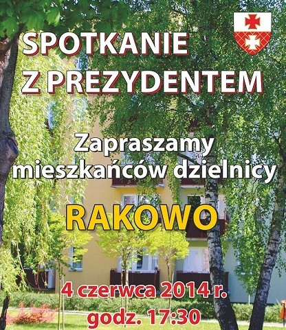 Elbląg, Spotkanie z prezydentem - Rakowo