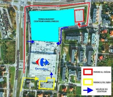 Elbląg, Zmiana organizacji ruchu przy CH Ogrody Elbląg, Zmiana organizacji ruchu przy CH Ogrody