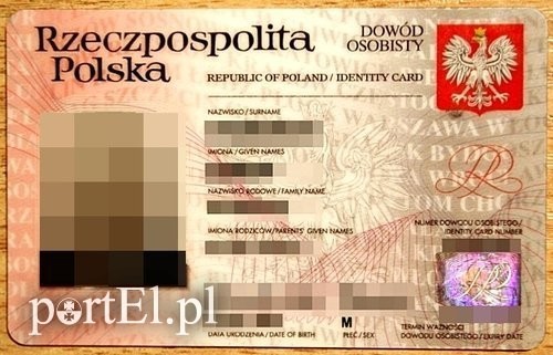 Elbląg, Dowód dla małolata Elbląg, Dowód dla małolata