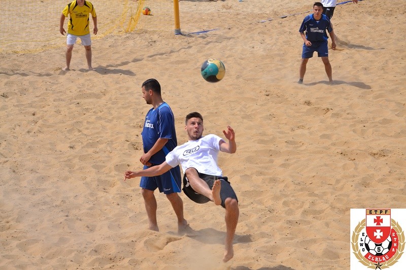 Elbląg, Piłkarskie emocje na plaży w Kadynach