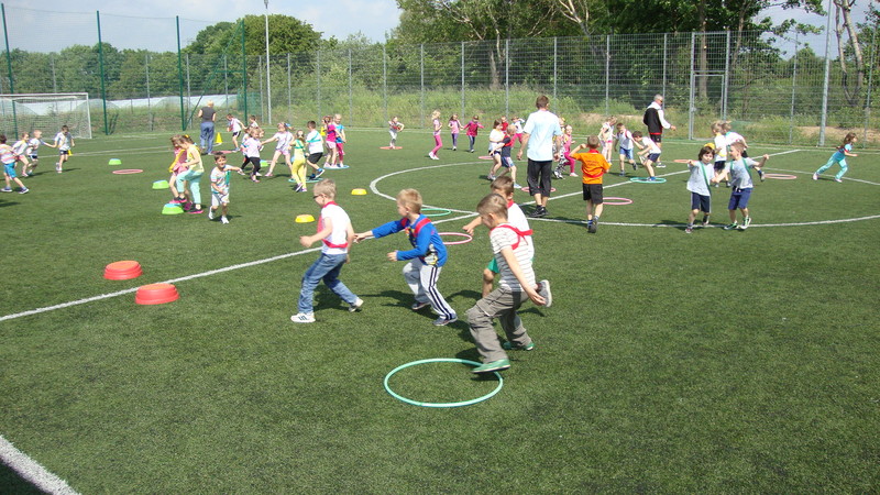 Elbląg, Zajęcia sportowe z przedszkolakami w ZS nr 1 Elbląg, Zajęcia sportowe z przedszkolakami w ZS nr 1
