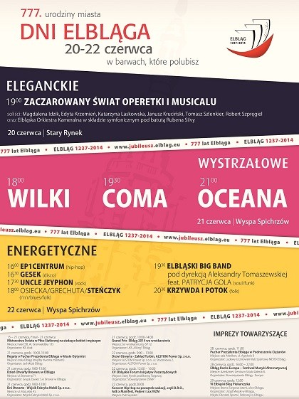 Elbląg, Dni Elbląga coraz bliżej Elbląg, Dni Elbląga coraz bliżej