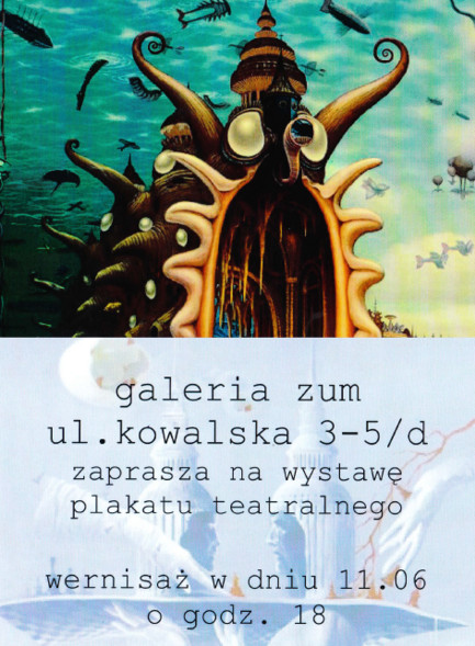 Elbląg, Wernisaż wystawy plakatu w Galerii Zum Elbląg, Wernisaż wystawy plakatu w Galerii Zum