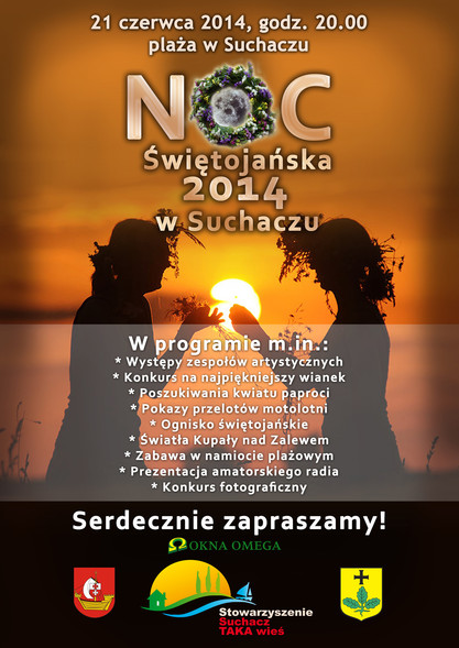 Elbląg, Noc Świętojańska w Suchaczu