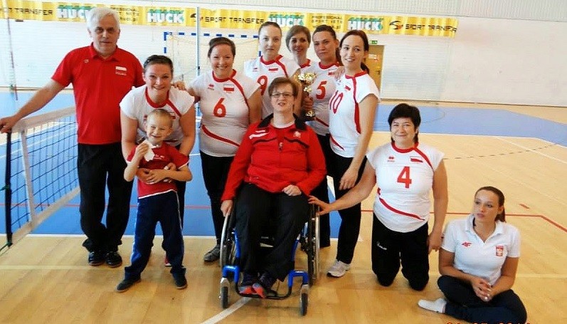 Elbląg, Reprezentacja Polski kobiet w siatkówce na siedząco