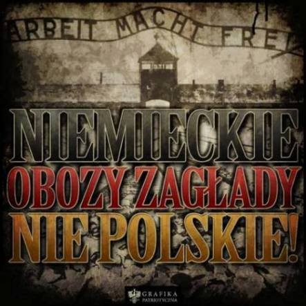 Elbląg, Media kłamią - Auschwitz był niemiecki