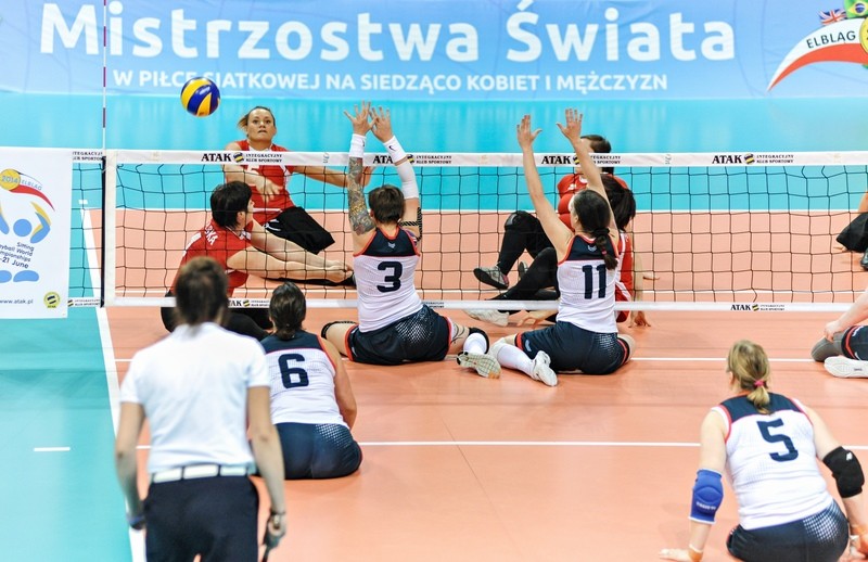 Elbląg, Mały sukces Polek mimo przegranej (siatkówka na siedząco) Elbląg, Mały sukces Polek mimo przegranej (siatkówka na siedząco)