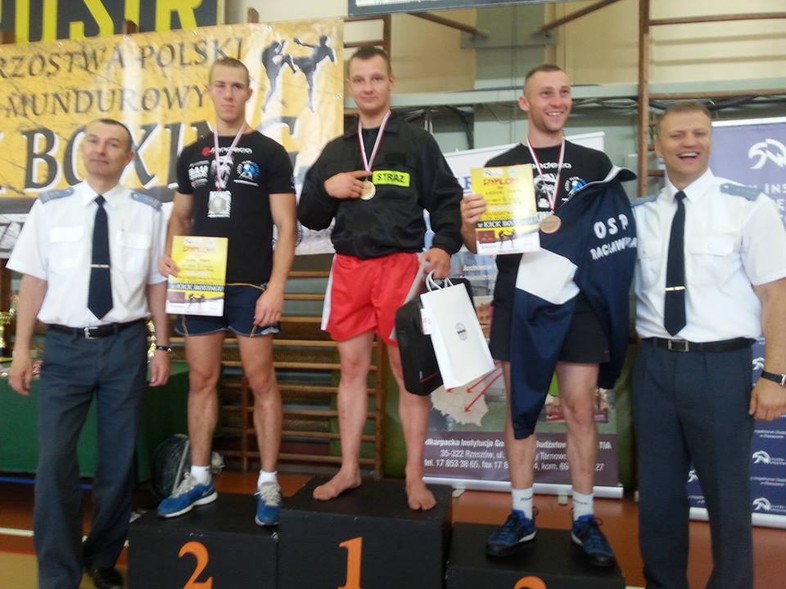 Elbląg, Strażak z Elbląga Mistrzem Polski (kick boxing) Elbląg, Strażak z Elbląga Mistrzem Polski (kick boxing)