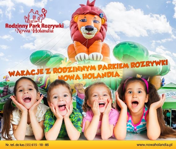 Rodzinny Park Rozrywki, bo są wakacje! Rodzinny Park Rozrywki, bo są wakacje!