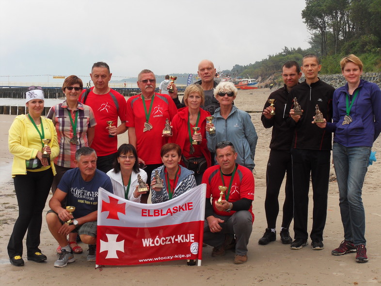 Elbląg, Elbląskie Włóczy-Kije znowu na pudle (nordic walking)