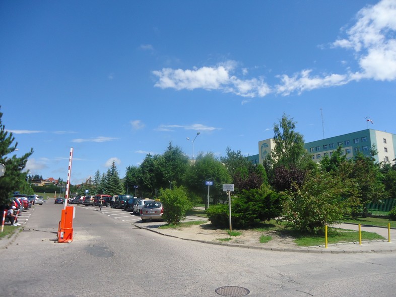 Elbląg, Płatny parking przy szpitalu wojewódzkim