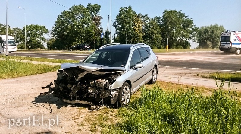 Elbląg, Znów kolizja na obwodnicy Elbląg, Znów kolizja na obwodnicy
