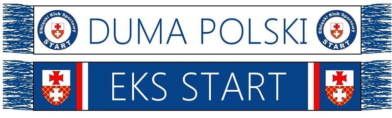 Elbląg, Jedna z propozycji projektu nowego szalika Startu, której autorem jest pan Krzysztof Elbląg, Jedna z propozycji projektu nowego szalika Startu, której autorem jest pan Krzysztof