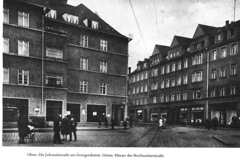 Elbląg, Widok na ulicę 3 Maja przed wojną