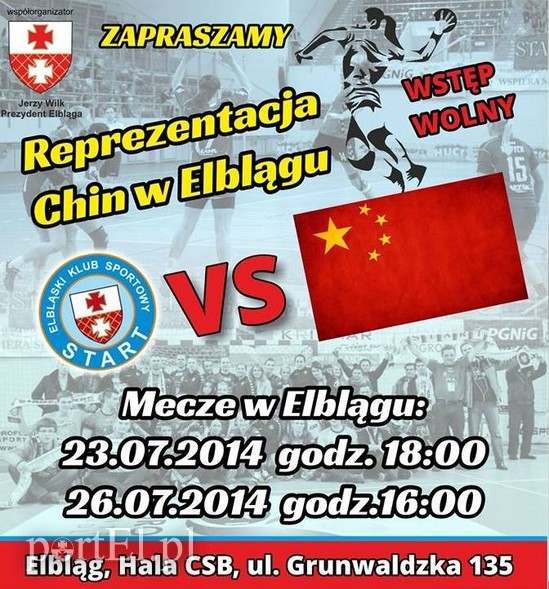 Elbląg, Kibicuj Startowi, pomóż Agatce (piłka ręczna)