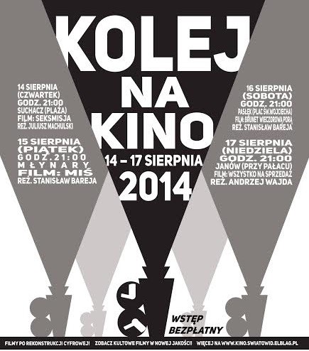 Kolej na kino rusza sierpniu Kolej na kino rusza sierpniu