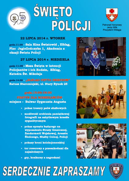 Elbląg, Policja zaprasza na festyn Elbląg, Policja zaprasza na festyn