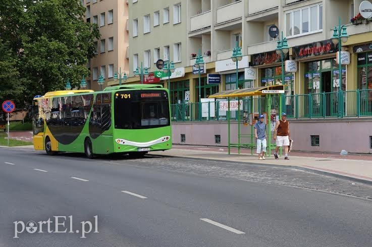 Elbląg, Wiata stanęła tam, gdzie jest przystanek