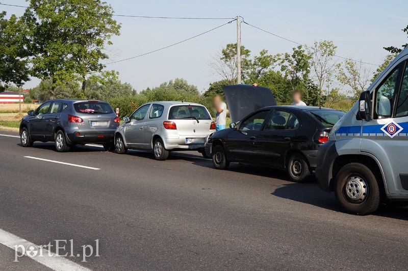 Elbląg, Zderzenie w Kazimierzowie: jedna osoba w szpitalu Elbląg, Zderzenie w Kazimierzowie: jedna osoba w szpitalu