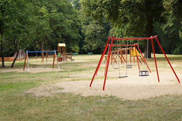 Elbląg, Na razie to klasyczny plac zabaw w Parku Modrzewie, najpóźniej we wrześniu ma się to zmienić Elbląg, Na razie to klasyczny plac zabaw w Parku Modrzewie, najpóźniej we wrześniu ma się to zmienić