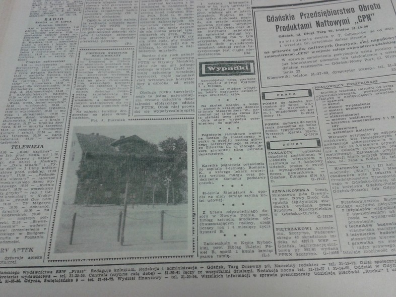 Elbląg, Pierwsze świetlne drogowskazy